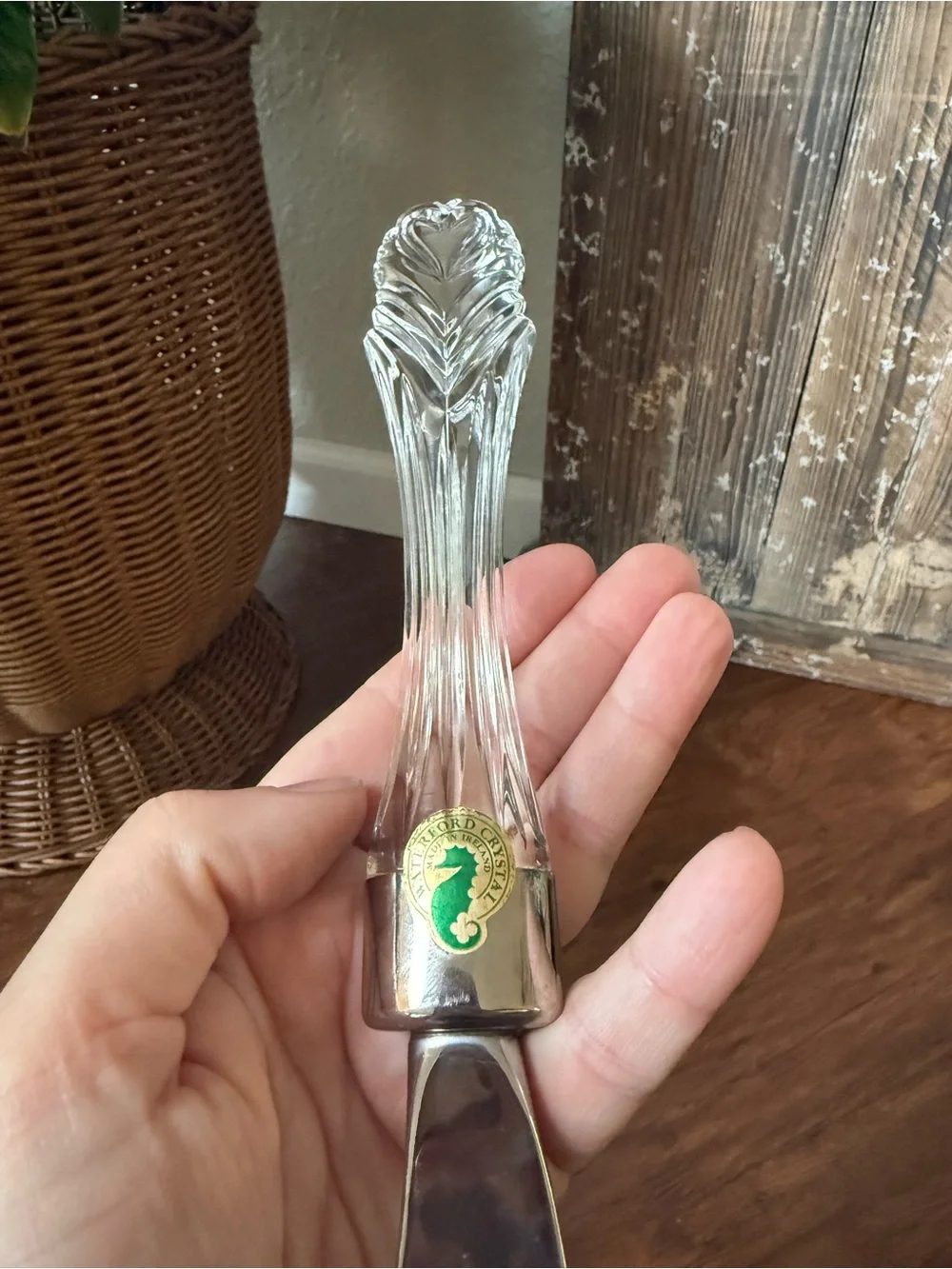 Waterford Lismore Crystal Cake Knife NWOB